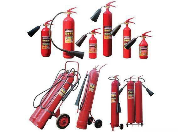 Огнетушитель углекислотный предназначен для тушения