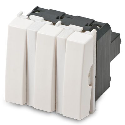 Выключатель трехклавишный проходной