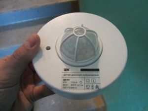 Датчик света и датчик движения