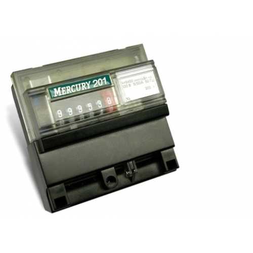 Как скрутить счетчик меркурий 201