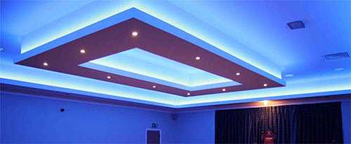 Какую выбрать светодиодную ленту для подсветки потолка