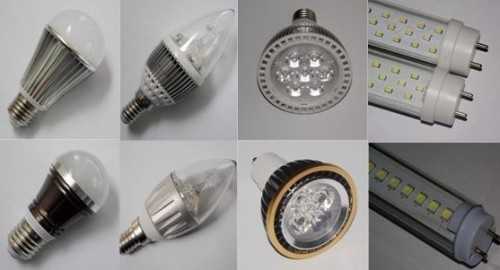 Светодиодные лампы потребление электроэнергии таблица
